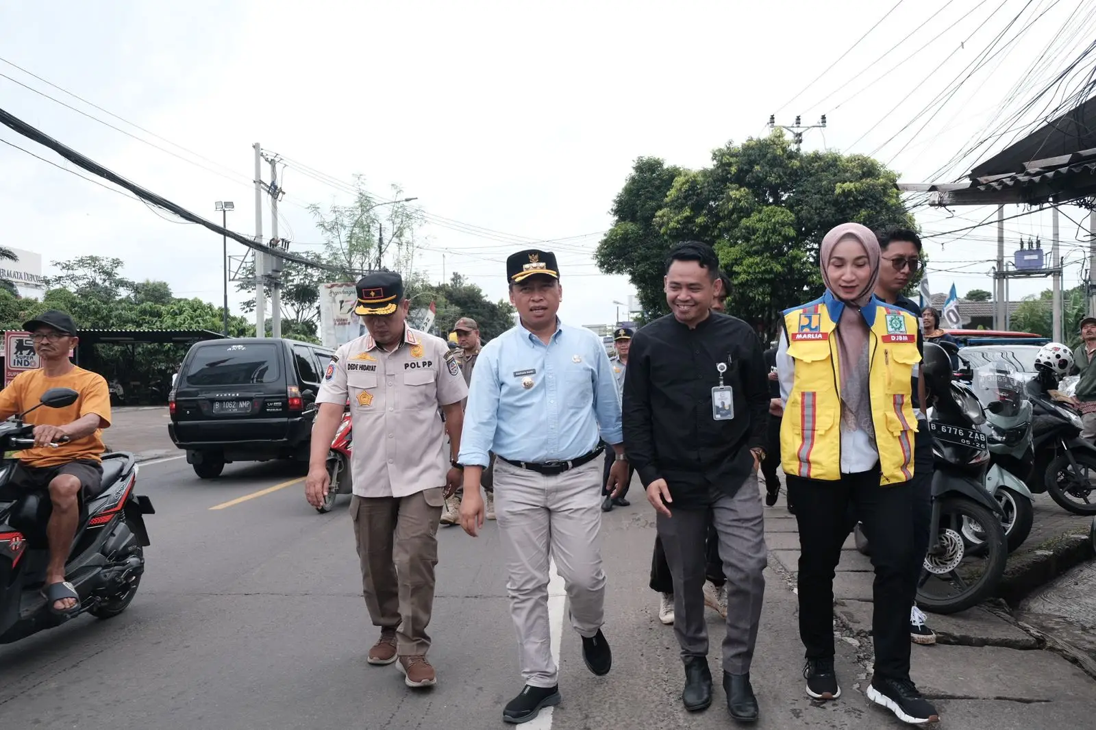 Wali Kota  Supian Suri Gercep Atasi Macet Raya Sawangan, Desember Pembebasan Lahan Tuntas Wali Kota  Supian Suri Gercep Atasi Macet Raya Sawangan, Desember Pembebasan Lahan Tuntas