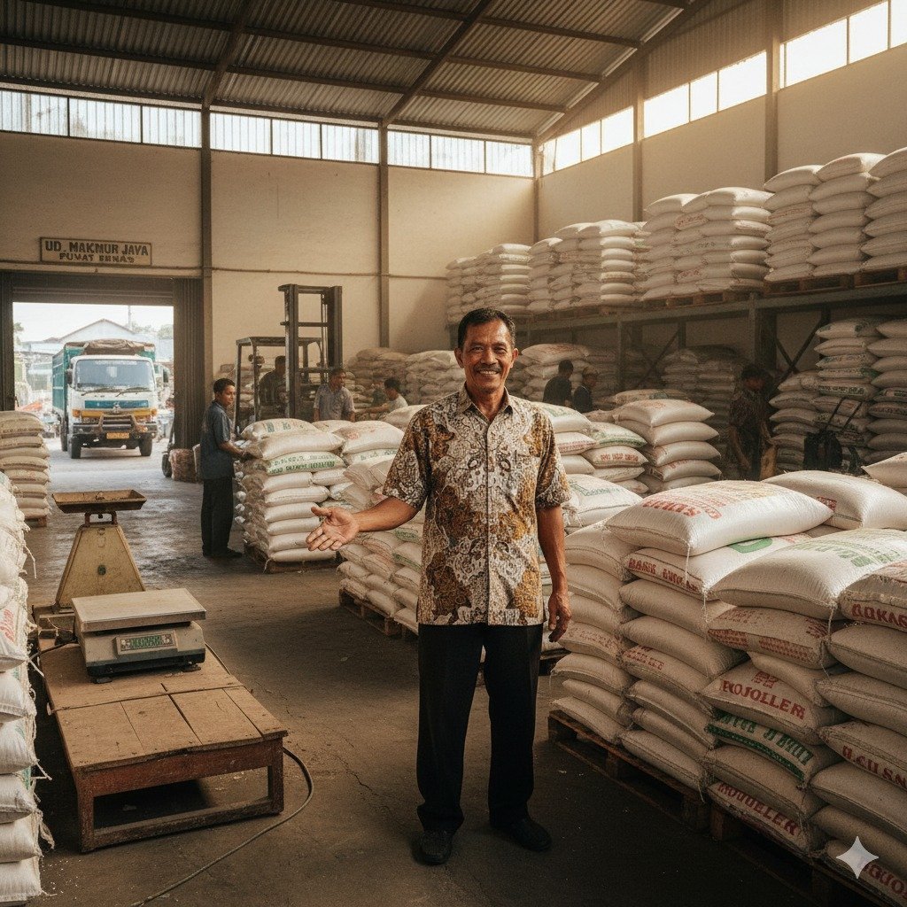 Harga Beras Turun, Pedagang : Pasokan Kian Stabil